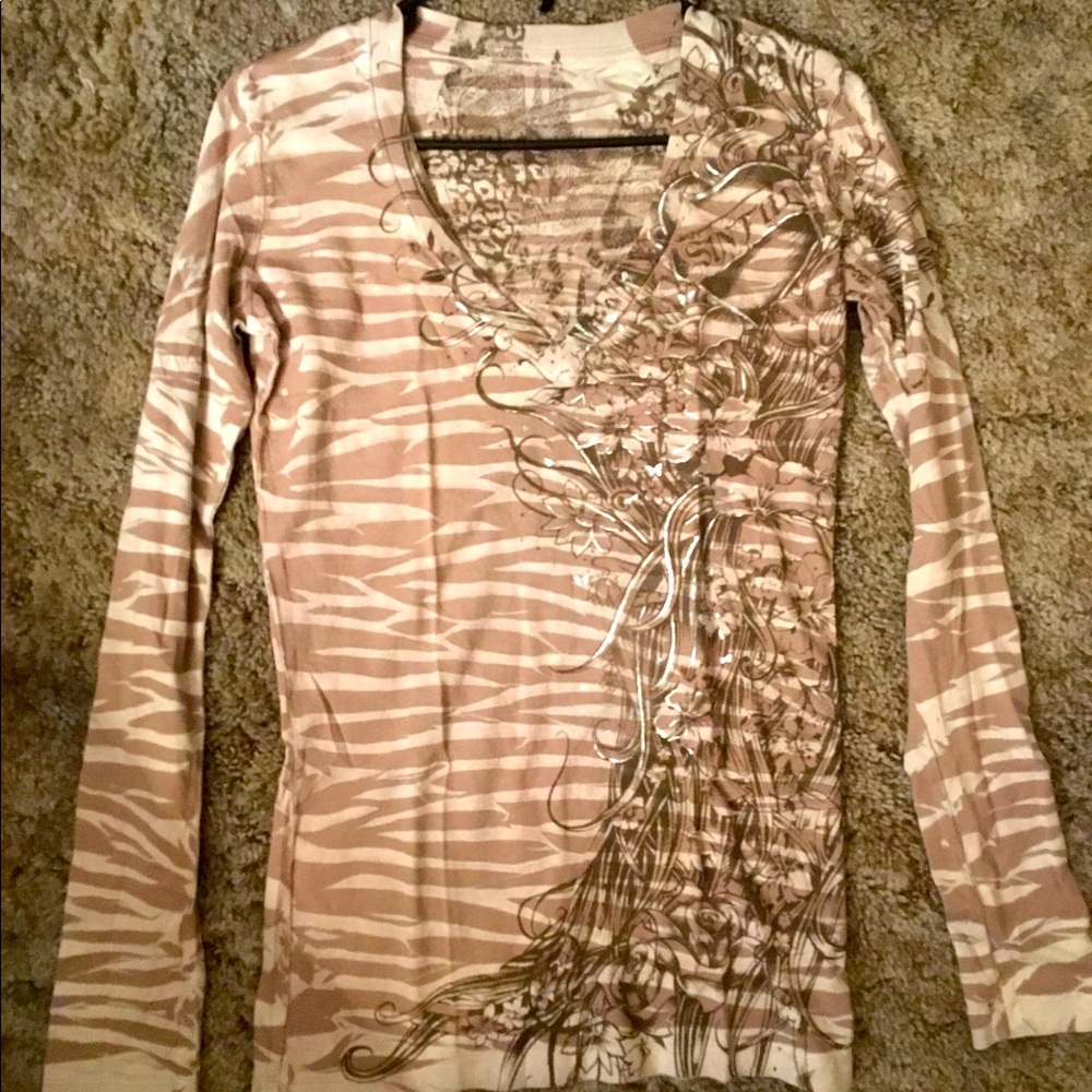 Sinful Long Sleeve Shirt NWT